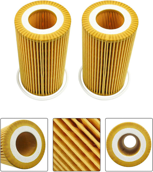 8692305 Oil Filter Element Fits for Volvo Penta Marine 2 Pcs Engine Oil Filter Insert Element with Seal...