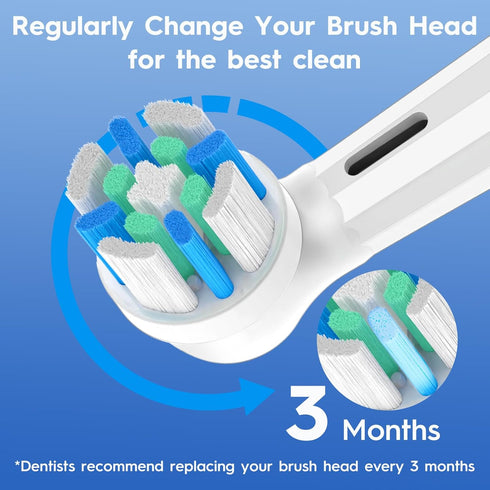 Replacement Heads Compatible with Oral B iO toothbrush, for Oral B iO 3 4 5 6 7 8 9 10 Series Electric Toothbrushes, 8 Pack, White...