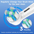 Replacement Heads Compatible with Oral B iO toothbrush, for Oral B iO 3 4 5 6 7 8 9 10 Series Electric Toothbrushes, 8 Pack, White...