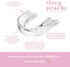 Sleep Peachy Night Guard for Women - Pack of 2 Mouth Guard for Teeth Grinding, Clenching and Bruxism (Clear)...