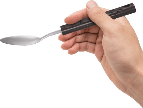 Rehabilitation Advantage Teaspoon with Lightweight Plastic Handle...