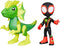 Spidey and his Amazing Friends Marvel Dino-Webs, Miles Spin Morales & Marvel's Electrosaurus Action Figures, Super Hero Toys for Kids Ages 3 and U...