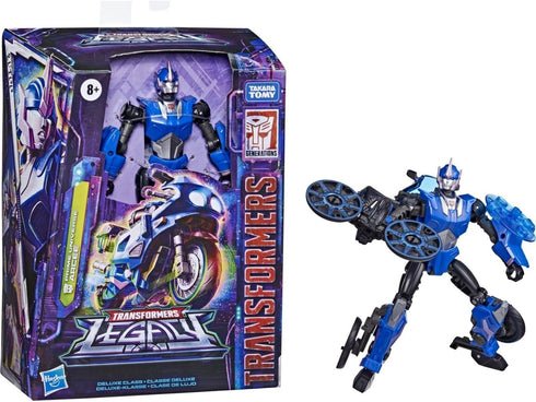Transformers Toys Generations Legacy Deluxe Prime Universe Arcee Action Figure - Kids Ages 8 and Up, 5.5-inch...