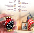 Trupoint Memorials Small Urns for Human Ashes Keepsake, Military and Patriotic Decorative Mini Cremation Urn for Veteran Adult Men and Women, Smal...