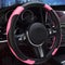 Car Steering Wheel Cover, Anti-Slip Breathable Carbon Fiber PU Leather Steering Wheel Protector, Universal Microfiber 15 inch Car Interior Accesso...