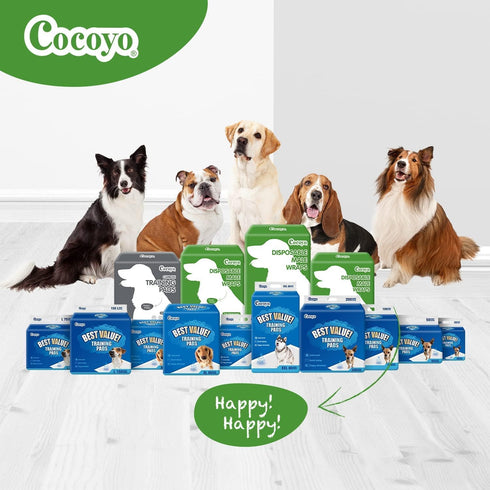 COCOYO Dog Training Pads Extra Large Size?Carbon Absorb Eliminating Urine Odor Puppy Pads ? Premium Charcoal Dog Pee Pads (40 Count, XXL 30x36 inc...