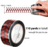 Outus 110 Yards Baseball Stitch Tape 1.9'' Wide Decorative Adhesive Baseball Tape Team Stitching Lace Packing Seam for Gift Wrapping Craft Enthusi...