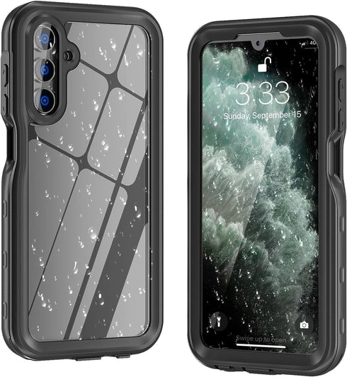 for Samsung Galaxy A15 5G Phone Case Waterproof IP68 Certified Dustproof Shockproof Built-in Screen Protector Full Body Case for Samsung Galaxy A1...