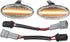 LED Side Marker Repeater Sequential Flowing Turn Signal Light GJ6A-51-120E for Mazda 3 2004-2009 Plastic Clear Lens Amber Light (Set of 2)...