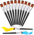 1 Inch Flat Head Paint Brushes Bulk Watercolor Acrylic Paint Brush Synthetic Nylon Hair Paintbrush Artist Painting Brush for Kids Detail Painting ...
