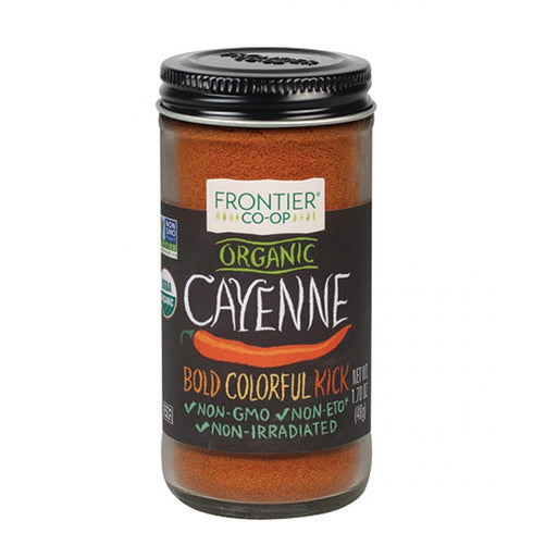 Frontier Herb Organic Ground Cayenne Pepper, 1.7 oz...