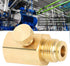 Brass Soda Cylinder Adapter Valve Female Thread TR21-4 to Male Thread G1/2 Conversion Kit for Homebrewing...