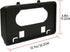 ASOOLL License Plate Bracket Only Fits for Ford F150 2009-2014 Front License Plate Frame Bracket Holder Black Bumper Mounting 9L3Z-17A385-A...