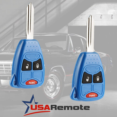 Key Fob Keyless Entry Remote fits Chrysler Aspen Pt Cruiser / Dodge Caliber Dakota Durango Magnum Nitro Ram / Jeep Compass Patriot Wrangler / Mits...