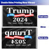 Donald Trump 2024 Flag 3×5 ft President Trump Flag 2024 Double Sided Polyester with Copper Grommets Trump Flags for Indoor Outdoor (Black)...