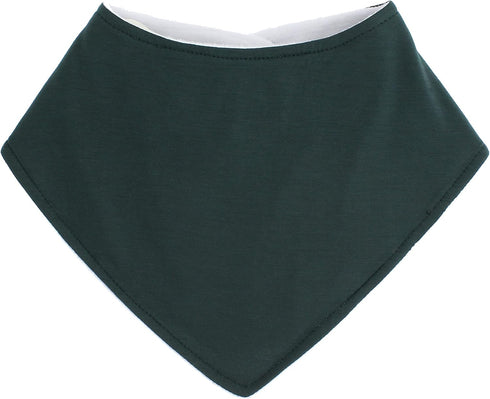 Baby Bib for Drooling and Teething with Pacifier or Teething Toy Attachment - Green and Bear It...