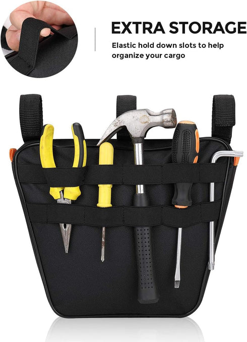 JOYTUTUS Passenger Grab Handle Storage Bag, Phone Holder Storage Organizer Bag, Multi-Purpose Pouch Organizer Bag Compatible with Wrangler CJ YJ T...