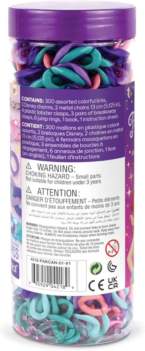 Make It Real Disney Princess Ariel’s Whozits & Whatzits DIY Necklace & Bracelet Kit - Jewelry Making Set for Girls 8+...