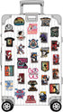 100Pcs Hockey Stickers Perfect for Water Bottle Cup Laptop Guitar Car Motorcycle Bike Skateboard Luggage Box for Teens Laptop Aesthetic Stickers...