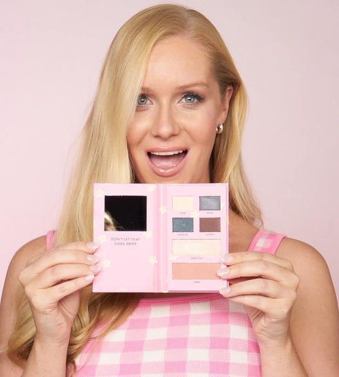 Sassy by Savannah Chrisley Destination Sassy 3 Palette Blockbuster Kit - Eyeshadows, Blush, and Highlighter - Essential Makeup Products - Convenie...