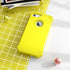 IDweel Heavy Duty Hybrid Hard PC Cover Soft Silicone Bumper Full Body Case for iPhone 8/7, Yellow with Screen Protector......