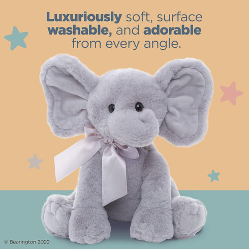 Bearington Baby Spouts The Elephant Plush, 12 Inch Elephant Stuffed Animal...