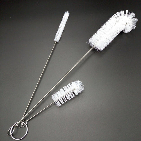 Living and Giving 3Pcs Set of Bottle Cleaning Brushes Kitchen Nylon Multifunction Clean Brush Set (L.&G.)...