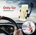 ivoler Car Phone Mount Windshield, Long Arm Clamp Universal Windshield with Double Clip Strong Suction Cup Cell Phone Holder Compatible with iPhon...