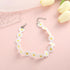 GUOXIAOMEI Sweet Handmade Colorful Daisy Flower Sunflower Pendant Clavicular Chain Adjustable Choker Necklace Friendship Elegant Jewelry for Women...