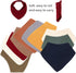 Baby Bibs for Drooling and Teething 10 Pack - Muslin Baby Bibs for Boys 0-6 Months, Baby Bandana Bibs 6-12 Months, Baby Essentials Newborn Infant ...
