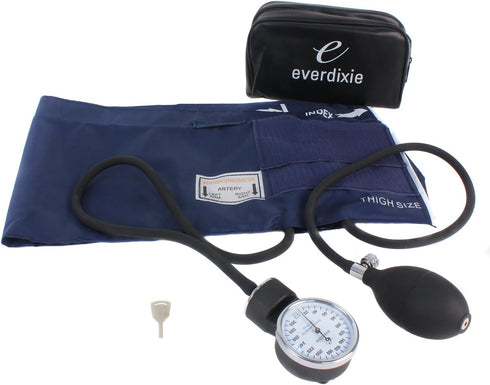 Dixie EMS Aneroid Sphygmomanometer - Thigh Size Blood Pressure Cuff...