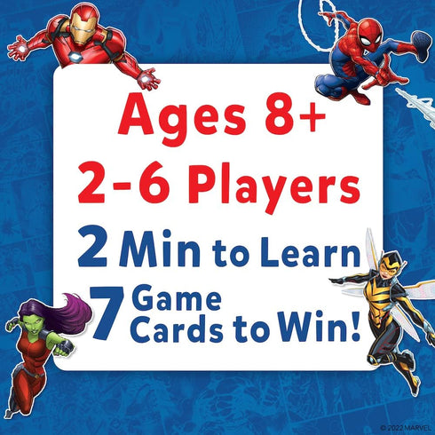 Skillmatics Collectible Card Game - Guess in 10 Marvel, Perfect for Boys, Girls, Teens, Adults Who Love Board Games, Toys, Avengers, Spiderman, Ir...