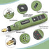 Mini Cordless Rotary, mini drill,3-Speed 3.7V rechargeable Kit with 41 Accessories, 16000rpm Multi-Purpose Power Tool for Sanding, Polishing, Grin...