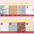 8PCS Hooks Small Light Clips with Adhesive Strips(Damage-Free Remove), Hanging Decorating Clips for String Fairy Lights, Multi-Function Self Adhes...