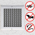 Dryer Vent Grill Dryer Vent Screen with Aluminum Built Bird Guards Inserts Stop Variety Birds Nesting in Dryer Vents and Bathroom Exhaust Vents Outdoor, 3 Inch to 8 Inch(4 Pack)