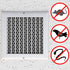 Dryer Vent Grill Dryer Vent Screen with Aluminum Built Bird Guards Inserts Stop Variety Birds Nesting in Dryer Vents and Bathroom Exhaust Vents Ou...