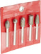 Big Horn 19391 5PC Diamond Burr Set - 1/4 Inch Shank, 50 Grit - Coarse...