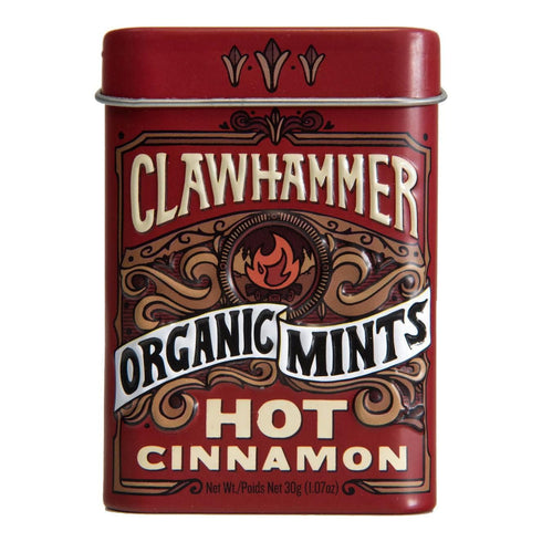 Clawhammer Organic Hot Cinnamon Mints, 30 GR...