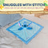 KIDS PREFERRED Disney Baby Lilo and Stitch 12 Inch Stitch Baby Lovey Security Blanket Snuggle Toy Stuffed Animal for Newborn Infants and Babies...