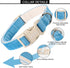 ARING PET Dog Collar-Adjustable Cotton Small Dog Collars, Lightweight Comfortable Blue Pet Collars with Quick Release Buckle for Small Medium Larg...