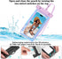 2 Pack Iridescence Universal Waterproof Phone Pouch, Large Phone Waterproof Case Dry Bag (Protection Level: IP68) Outdoor Sports for Apple iPhone,...