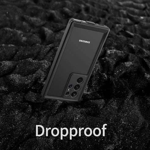 Designed for Samsung Galaxy S22 Ultra Waterproof Case, Waterproof with Built-in Screen Protector Full Body IP68 Underwater Protective Case Heavy D...