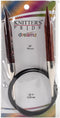 Knitter's Pride-Dreamz Fixed Circular Needles 40", Size 17/12mm, Black...