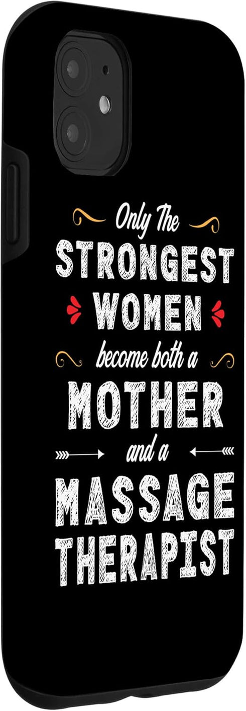 iPhone 11 Best Massage Therapist Mom Women Mother's Day Case...
