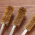 6Pcs Stainless Steel Bore Brush Bristles Wire Brush Wire Tube Cleaning Brush Washing Polishing Tools with 1/4 inch Hex Shank Handle for Power Dril...