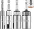 1/4in Hex Shank Nut Driver, 4 Pcs Wing Nut Driver Sockets, 10/12/16/18mm, Slot Wing Nuts Drill Bit Sockets, Wrench Tools for C Hook Bolts, Panel N...
