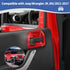 RT-TCZ for Jeep JK Inner Door Handle Cover Bowl Trim Fit for Jeep Wrangler JK JKU 2011-2017 4DR Red Interior Accessories 4pcs...
