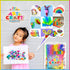 WAU CRAFTS Arts and Crafts Supplies for Kids - 1750 pcs Crafting for School Kindergarten Homeschool - Supplies Set for Kids Craft Art - Supply Kit...