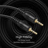 TNP 2.5mm Audio Cable (3FT) - Male to Male 2.5mm to 2.5mm Subminiature Stereo Headset Headphone Jack Gold Plated Connector Wire Cord Plug...