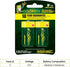 GoGreen Power (24004) Eco Friendly Alkaline D Batteries - No Lead, Cadmium or Mercury - Pack of 2...